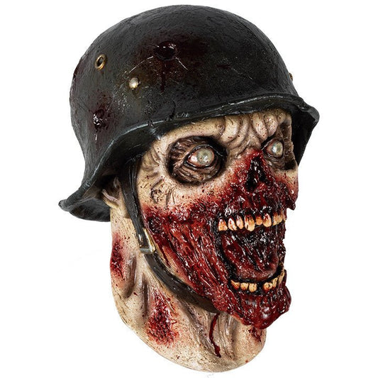 Zombie-Soldat 1945 Latexmaske 