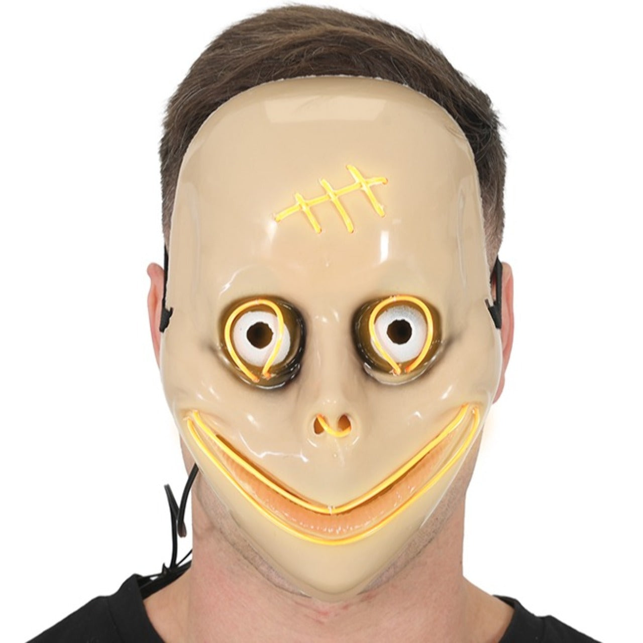 Leuchtende Momo Creepypasta Maske