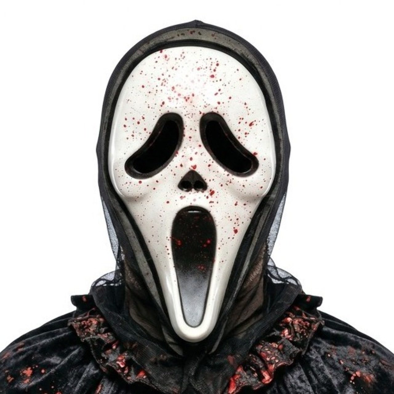 Blutige Scream-Maske