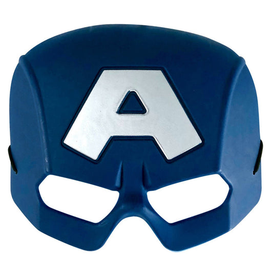 Klassische Halbmaske von Captain America™ für Kinder