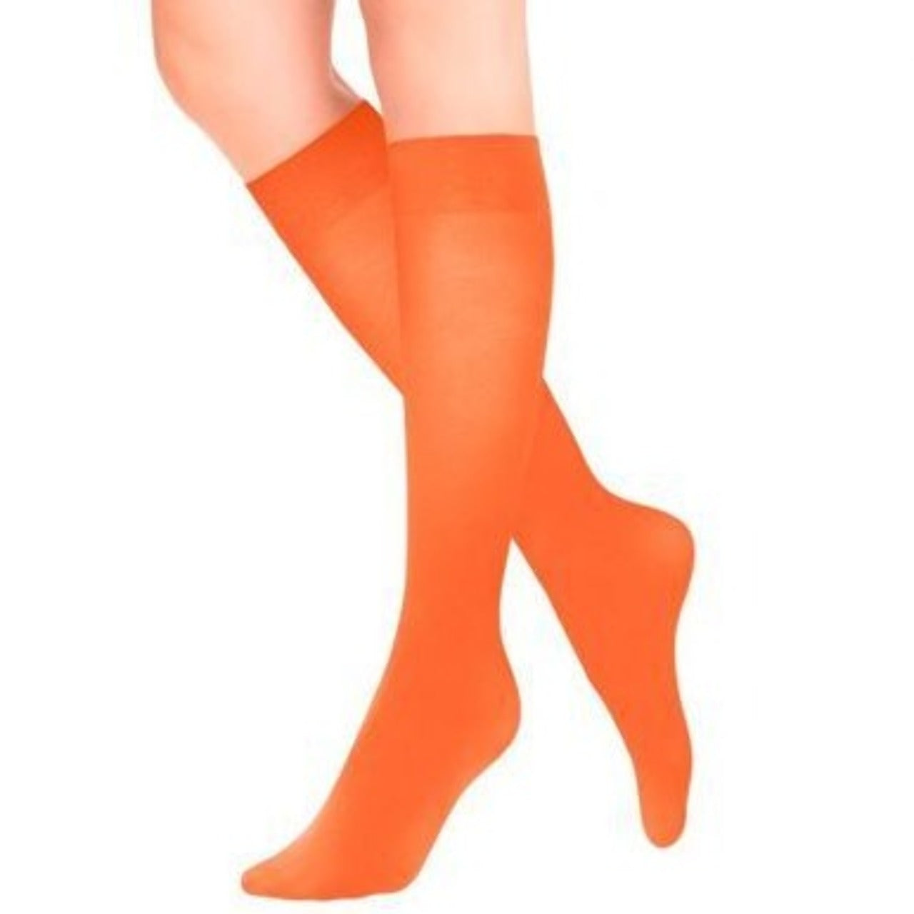 Mini-Overknees Orange