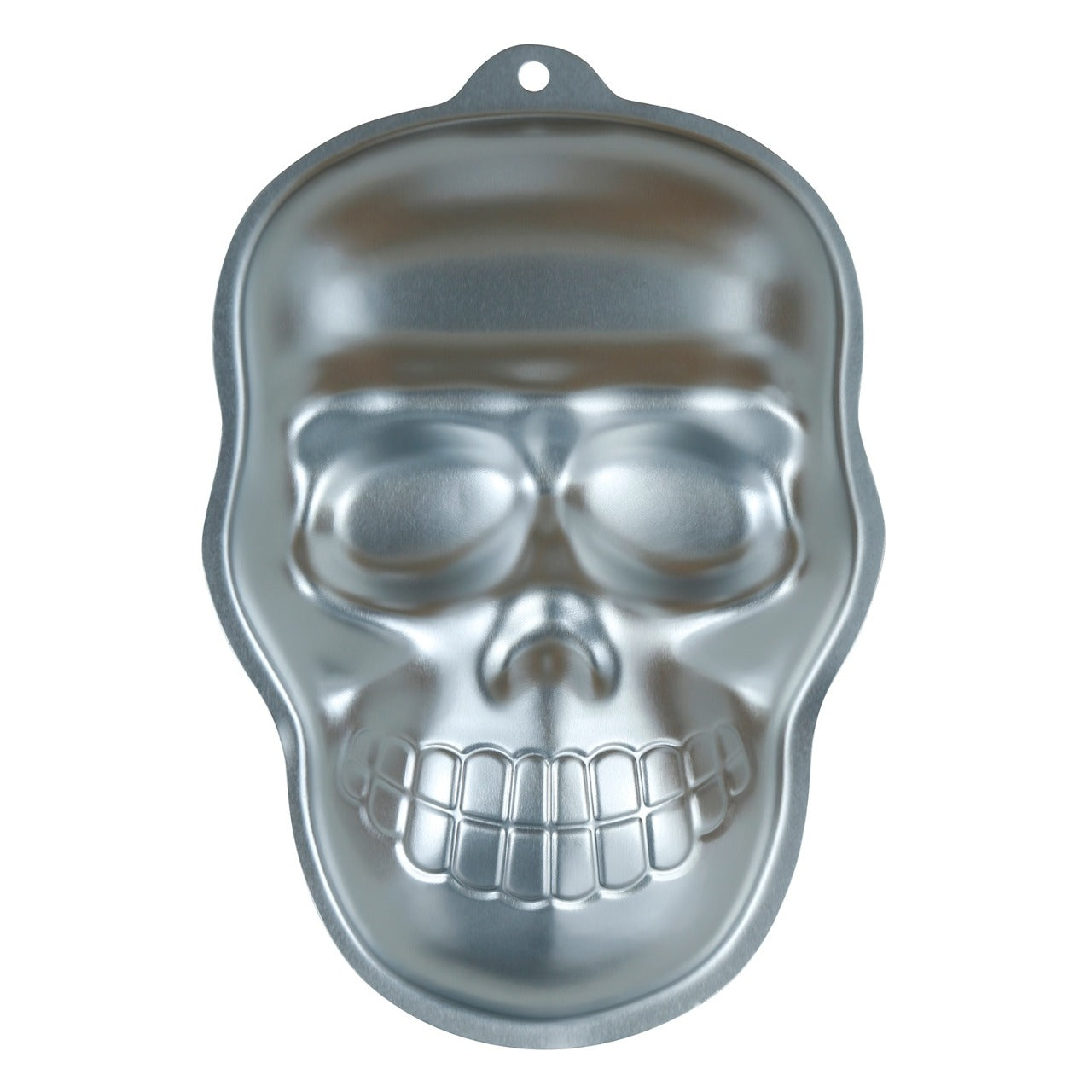 Totenkopf-Backform aus Aluminium