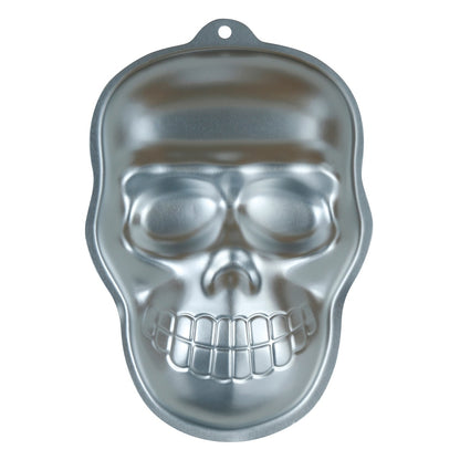 Totenkopf-Backform aus Aluminium