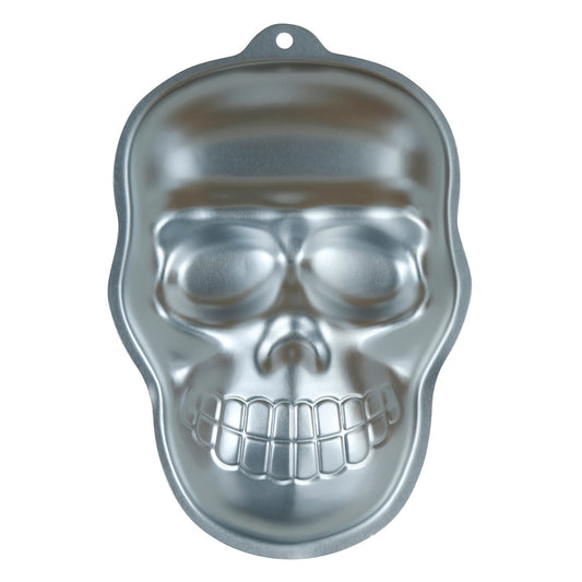 Totenkopf-Backform aus Aluminium