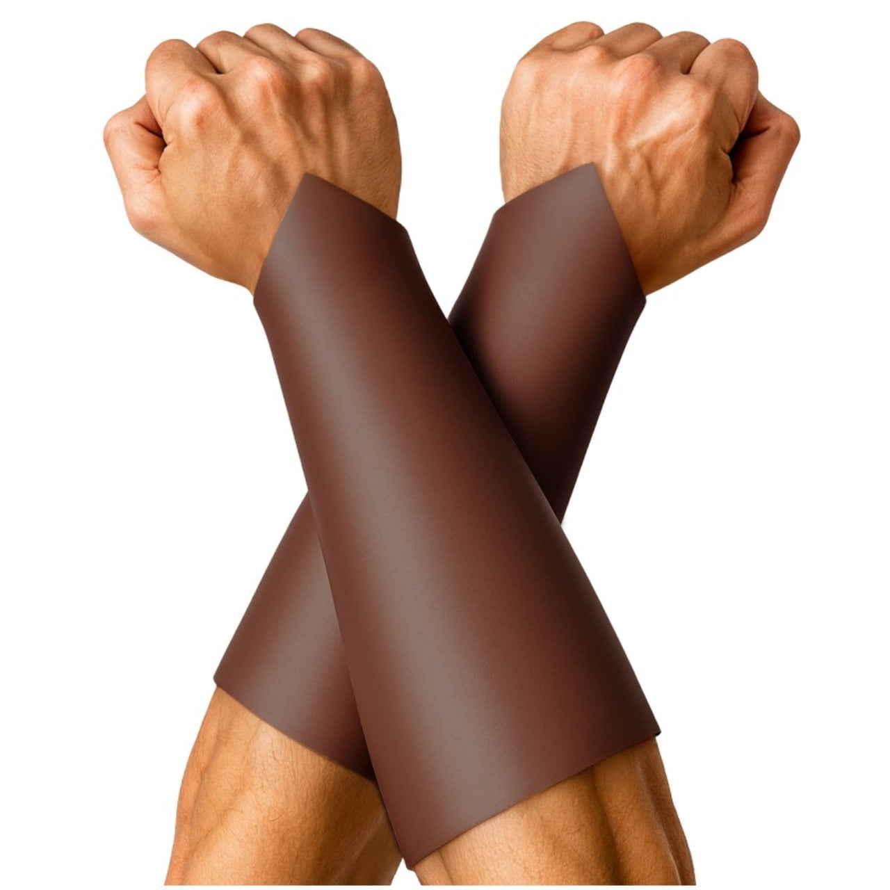 Braune Römischer-Gladiator-Handgelenkschoner