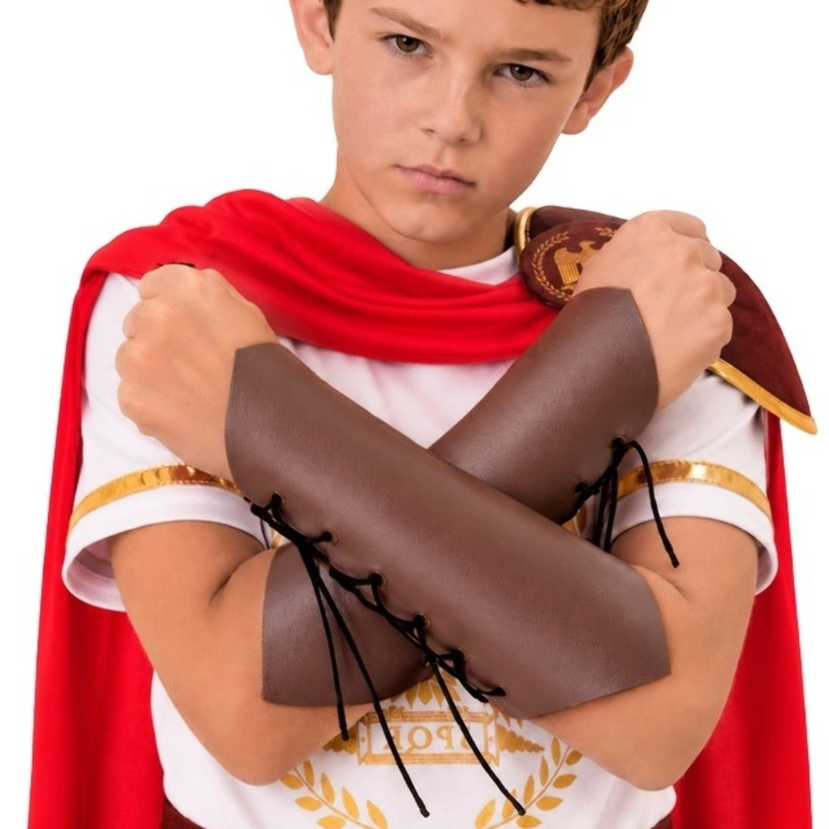 Braune Gladiator-Armbänder für Kinder