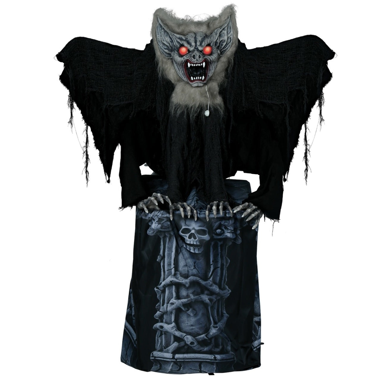 Fledermaus auf Grabstein