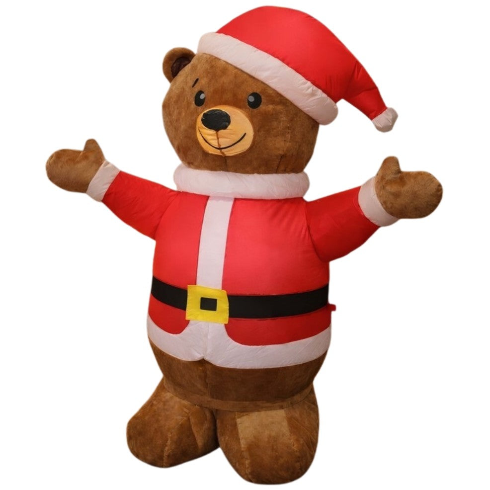 Aufblasbarer Weihnachtsbär
