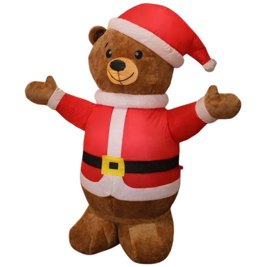 Aufblasbarer Weihnachtsbär