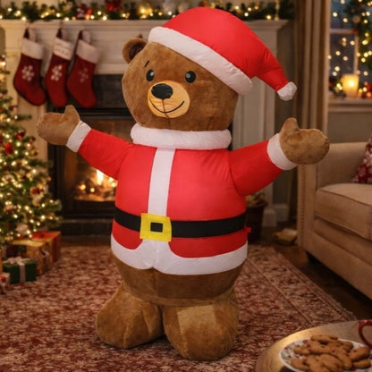Aufblasbarer Weihnachtsbär