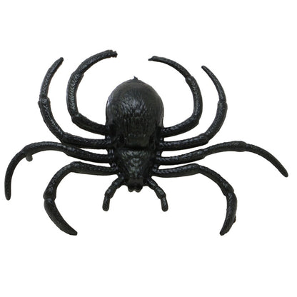 Schwarze Spinnen 12er Pack