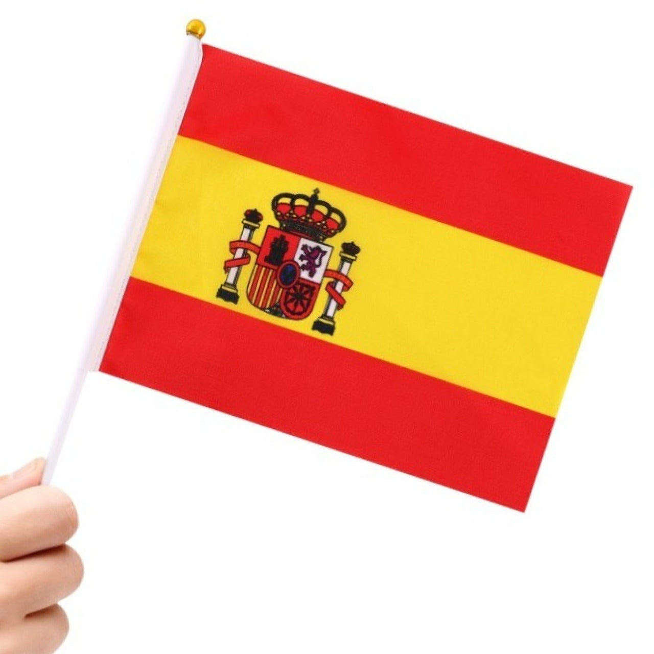 Pack mit 24 Spanien-Wimpeln 20x30cm
