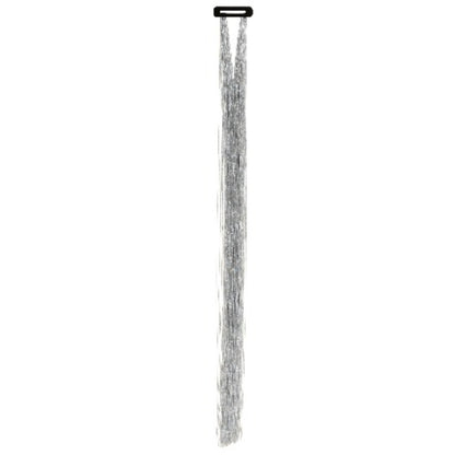 3er-Pack Glänzende Silber Strähnen