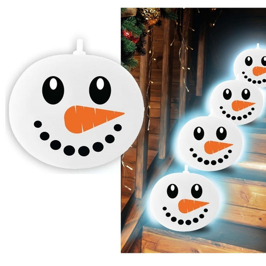 5er-Pack Schneemann-Latexballons