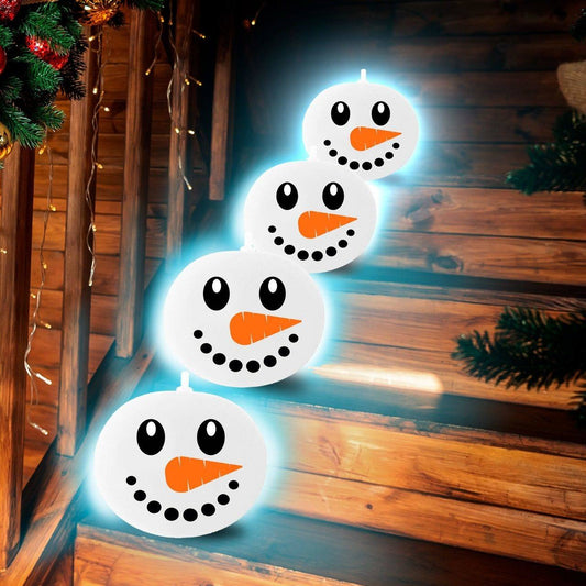5er-Pack Schneemann-Latexballons