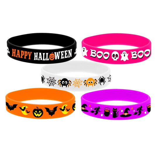 Pack mit 5 Halloween-Armbändern
