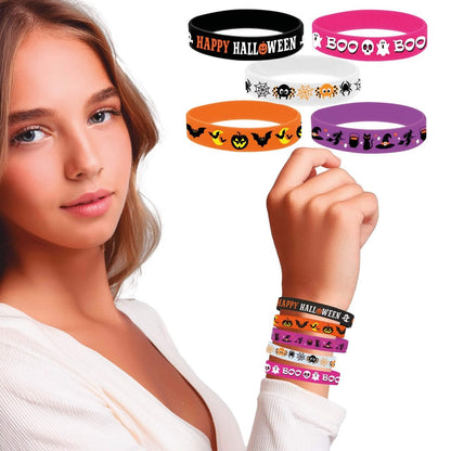 Pack mit 5 Halloween-Armbändern