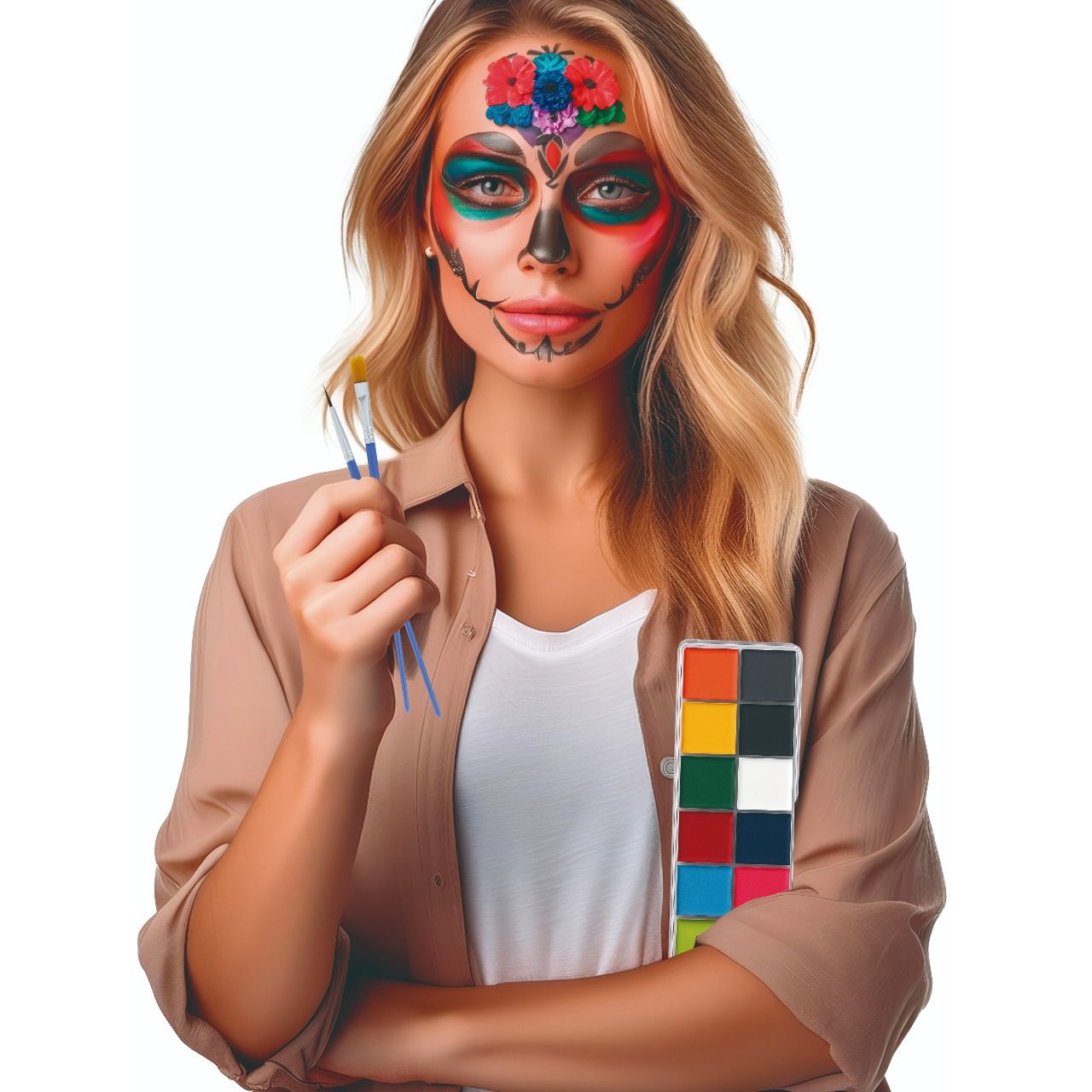 Make-up-Palette 12 Farben