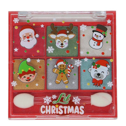 Lidschattenpalette 6 Farben Weihnachten
