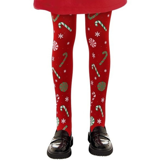 Weihnachts-Strumpfhose für Kinder