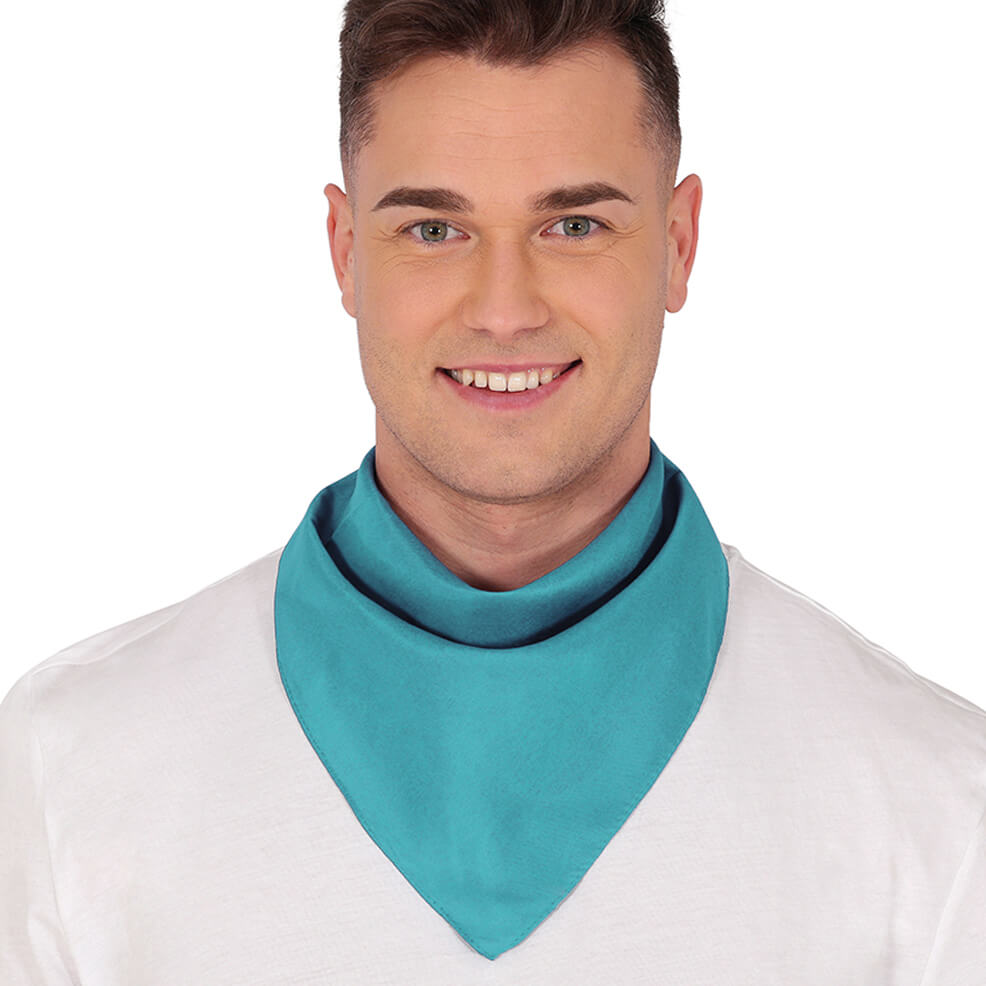 Blaues Halstuch 