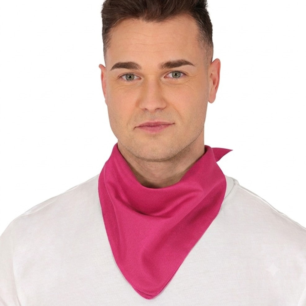Fuchsiafarbenes Peñas-Halstuch