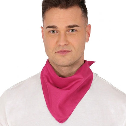 Fuchsiafarbenes Peñas-Halstuch