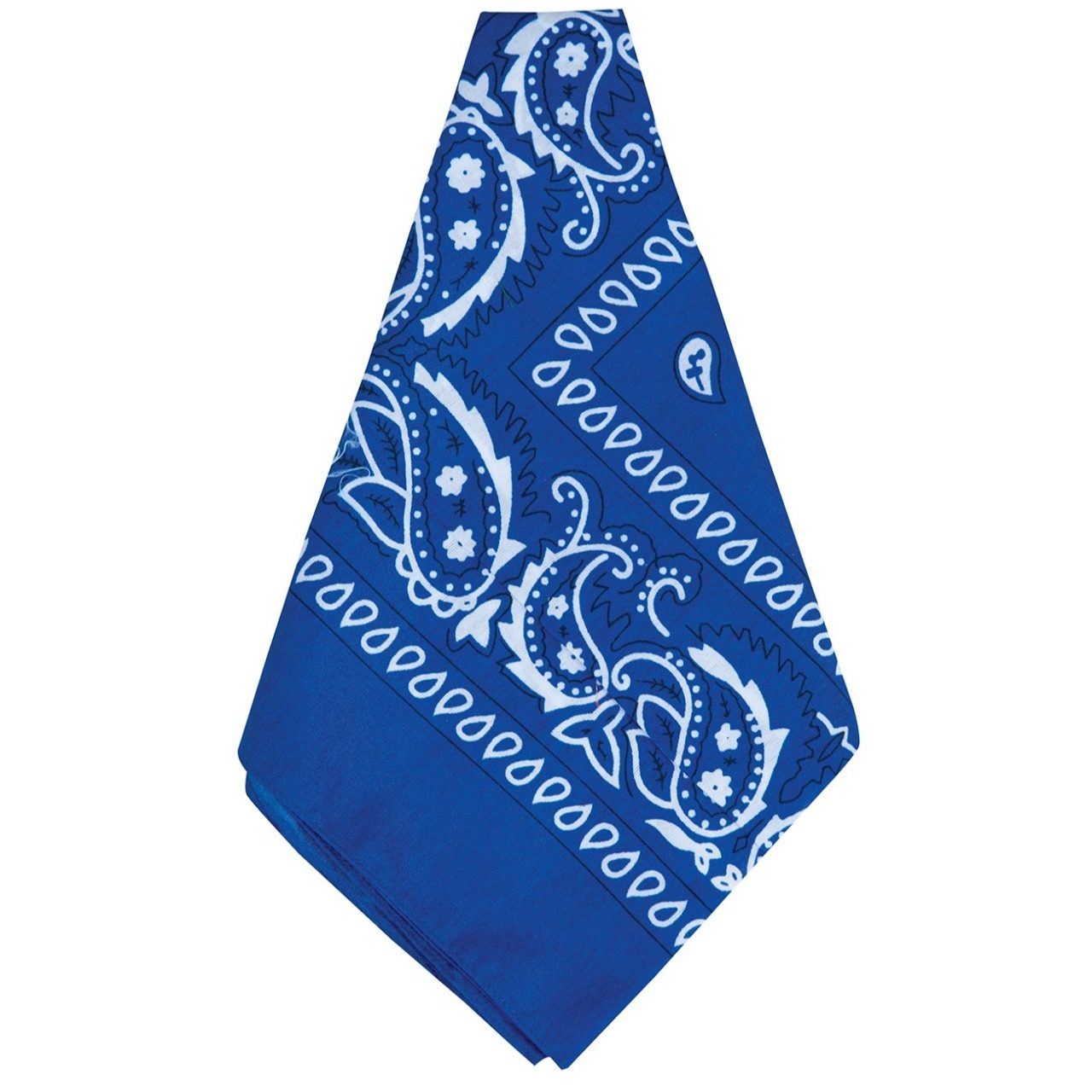 Blaues Cowboy-Halstuch
