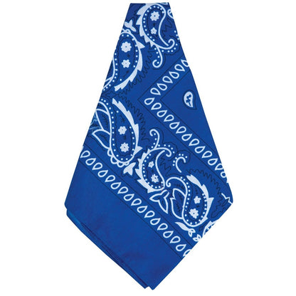 Blaues Cowboy-Halstuch
