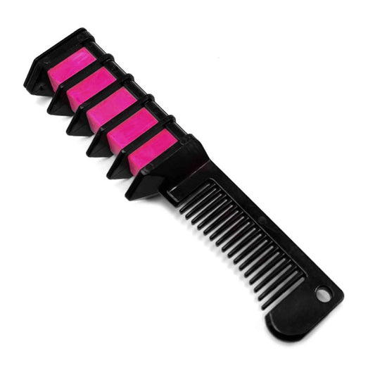 Fuchsia-Haarkreidekamm