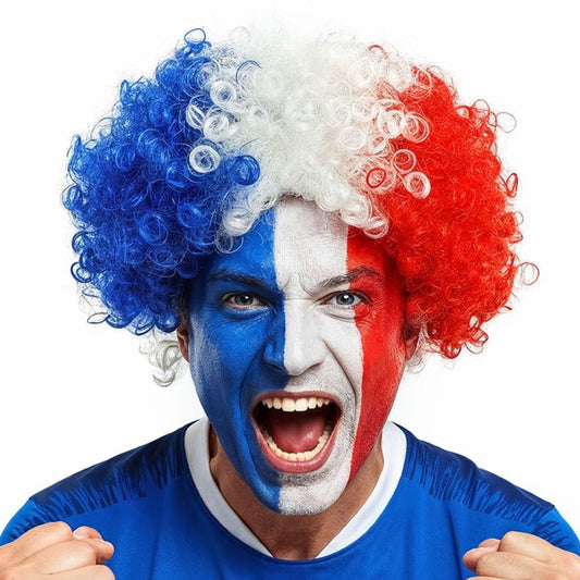 Perücke Frankreich Afro
