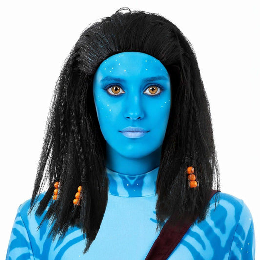 Avatar-Kriegerin-Perücke