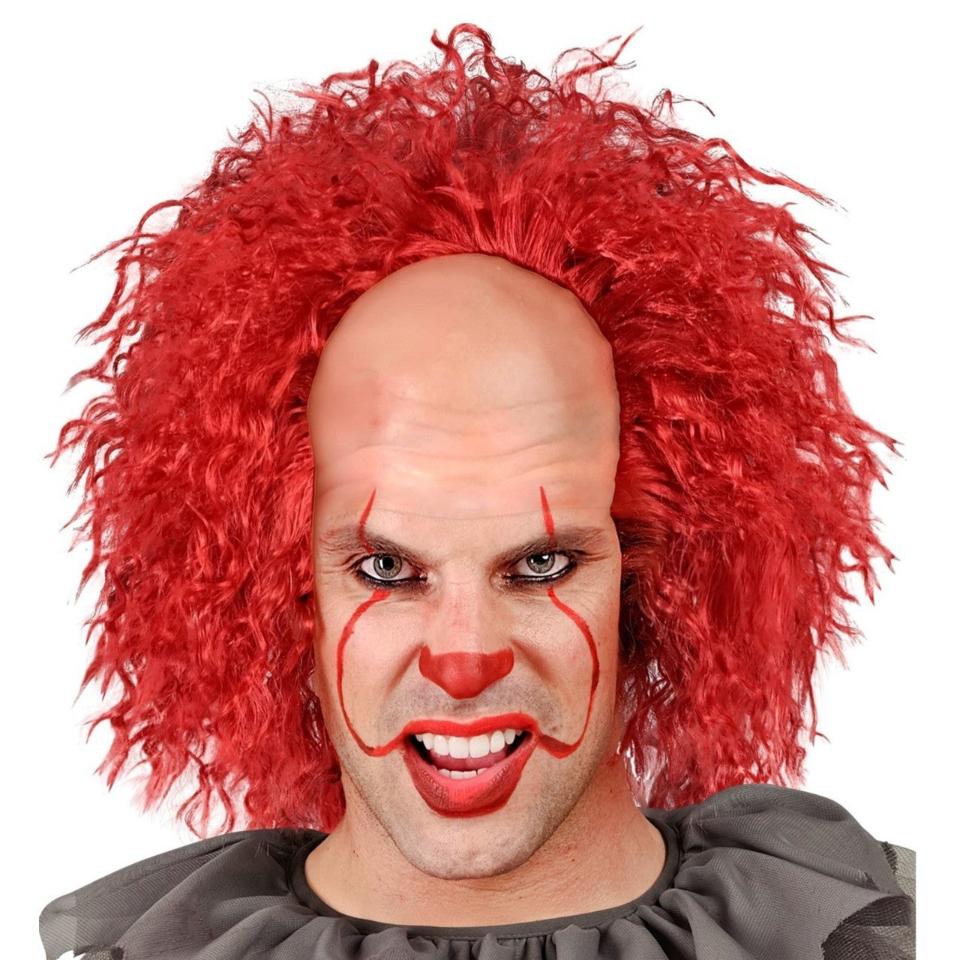 Rote IT-Clown-Perücke