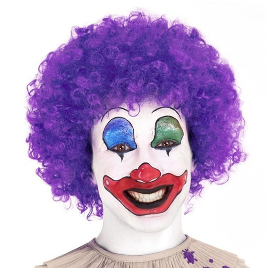 Lila Clown-Perücke
