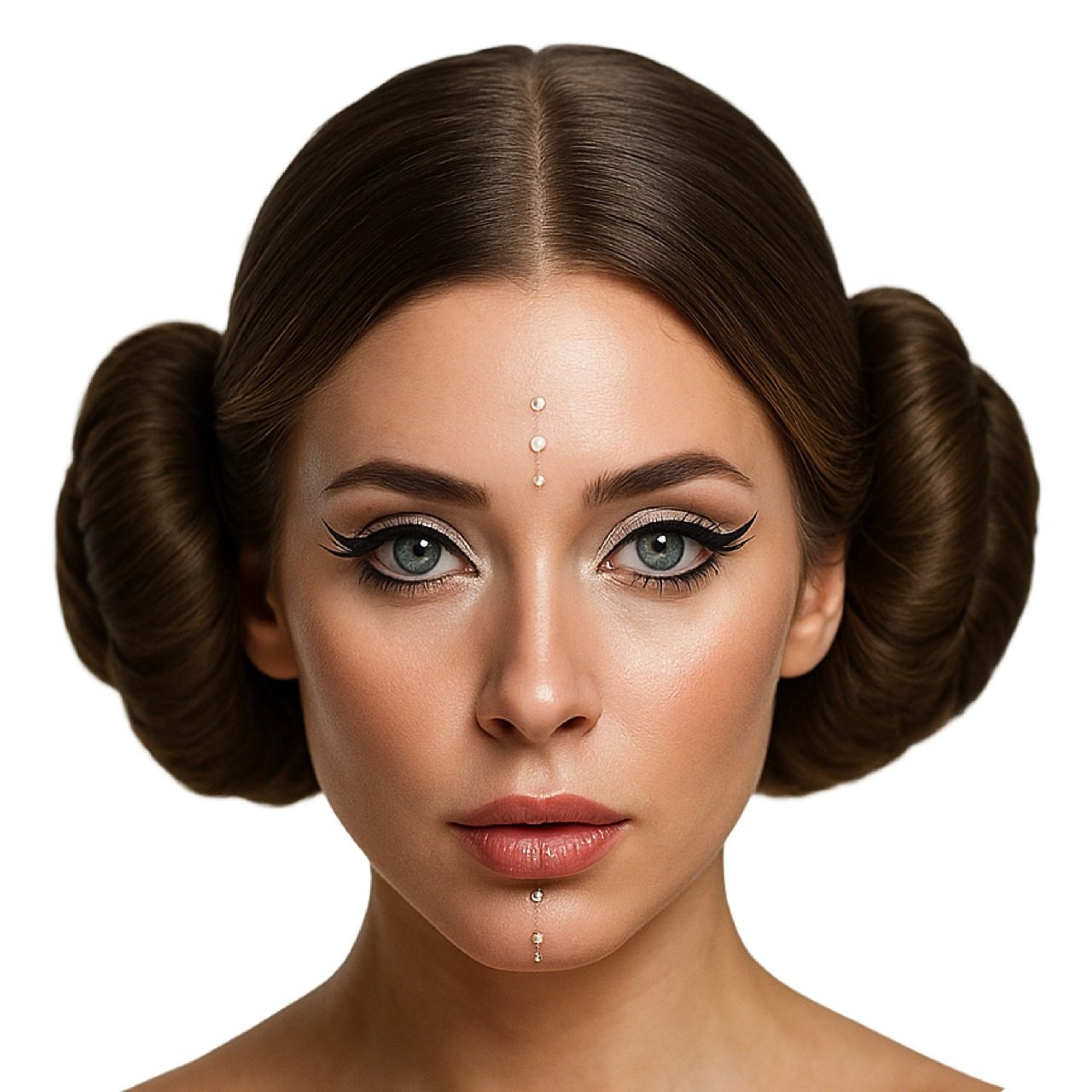 Prinzessin-Leia-Eco-Perücke