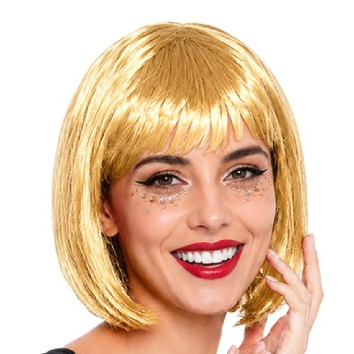 Kurze Perücke Raffaella blond