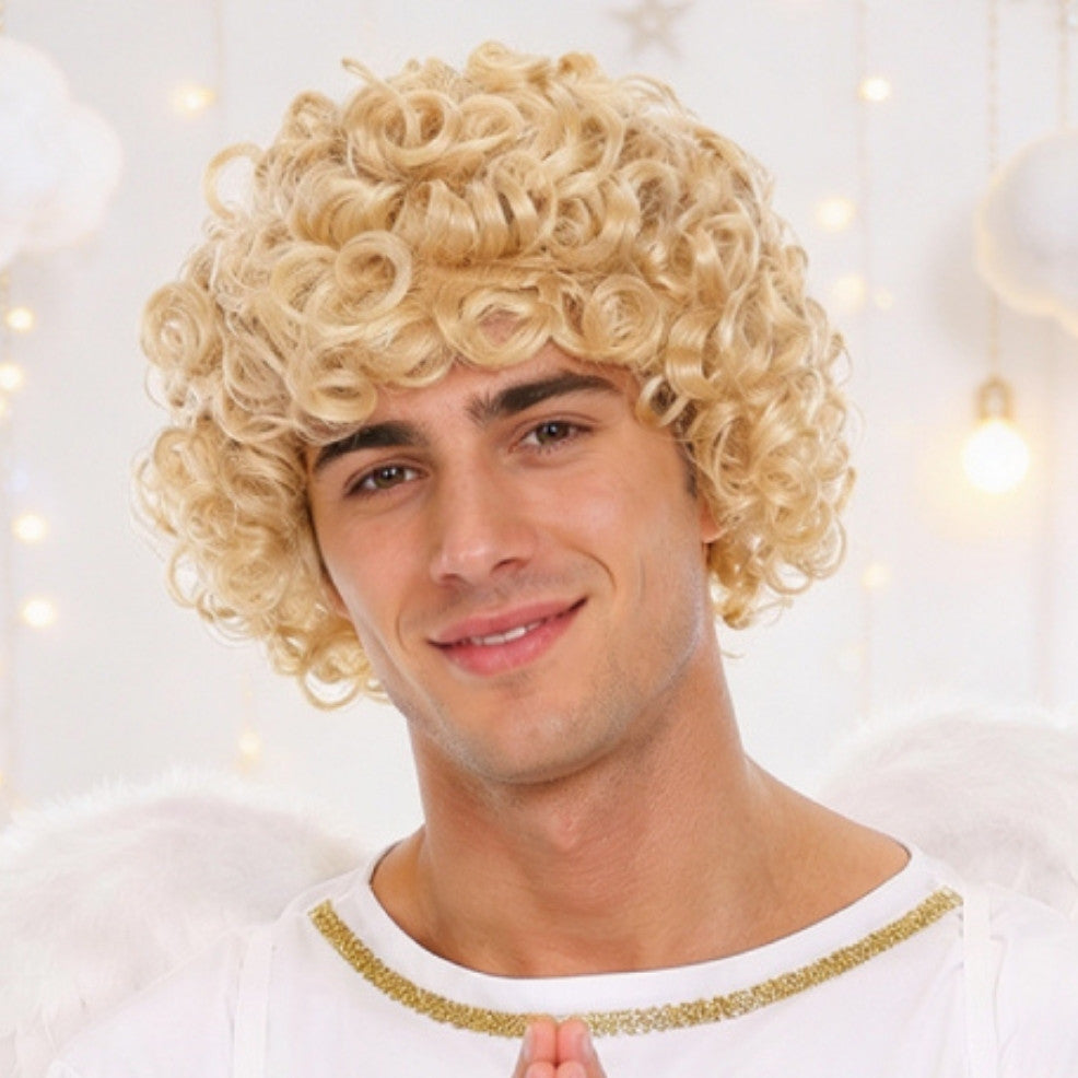 Blonde Locken-Engelsperücke