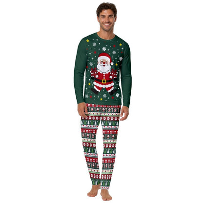 Weihnachtsmann-Pyjama für Herren