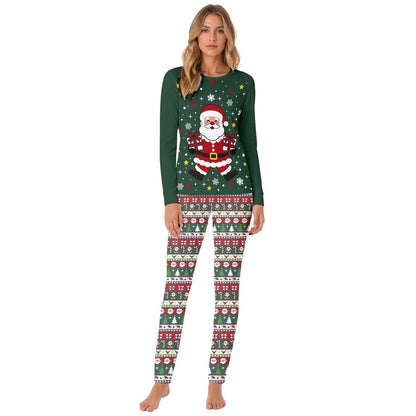 Weihnachtsmann-Pyjama für Damen