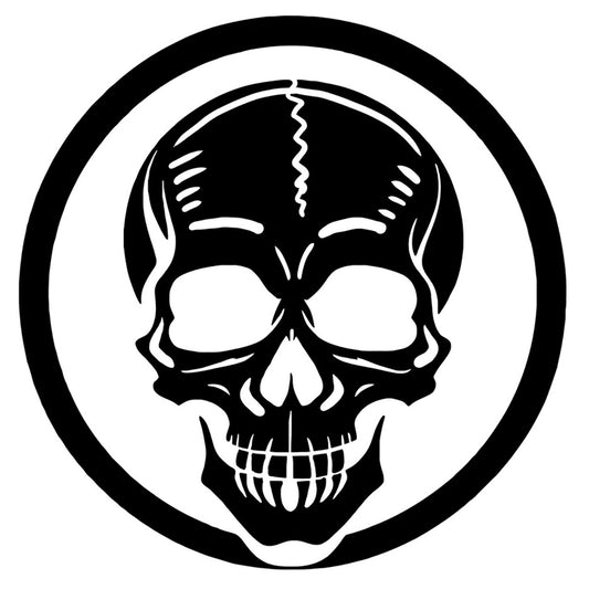 Tortendekoration-Schablone Skelett