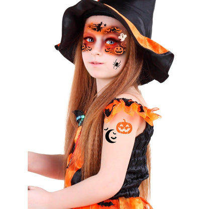 Hexen-Schminkschablone für Kinder