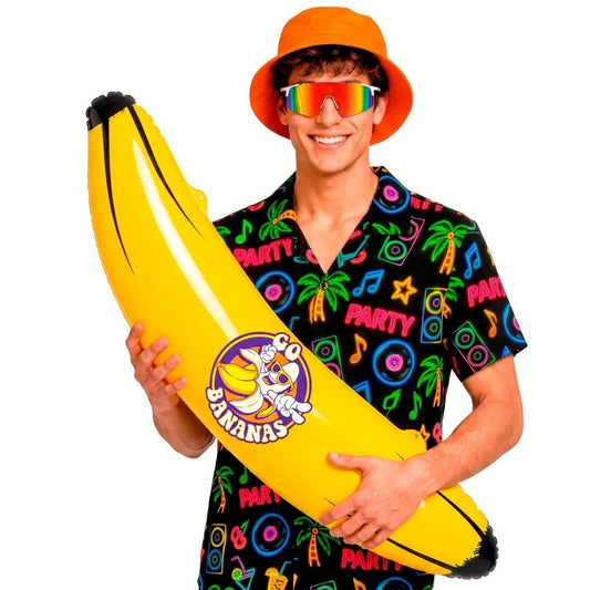 Riesige aufblasbare Banane