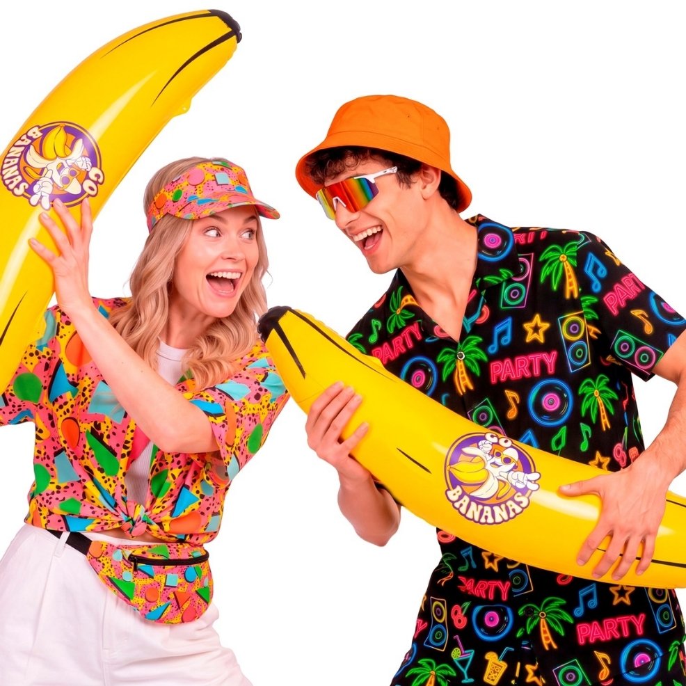 Riesige aufblasbare Banane