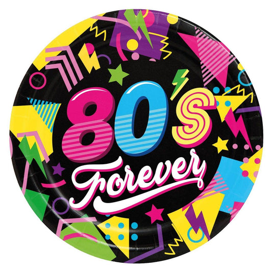 80er-Jahre Partyteller