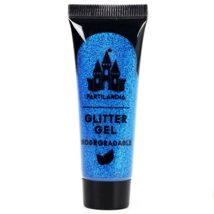 Glitzer-Gel biologisch abbaubar blau