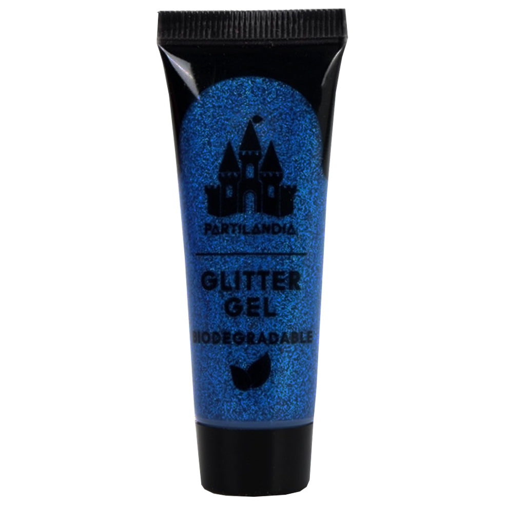 Glitzer-Gel biologisch abbaubar blau