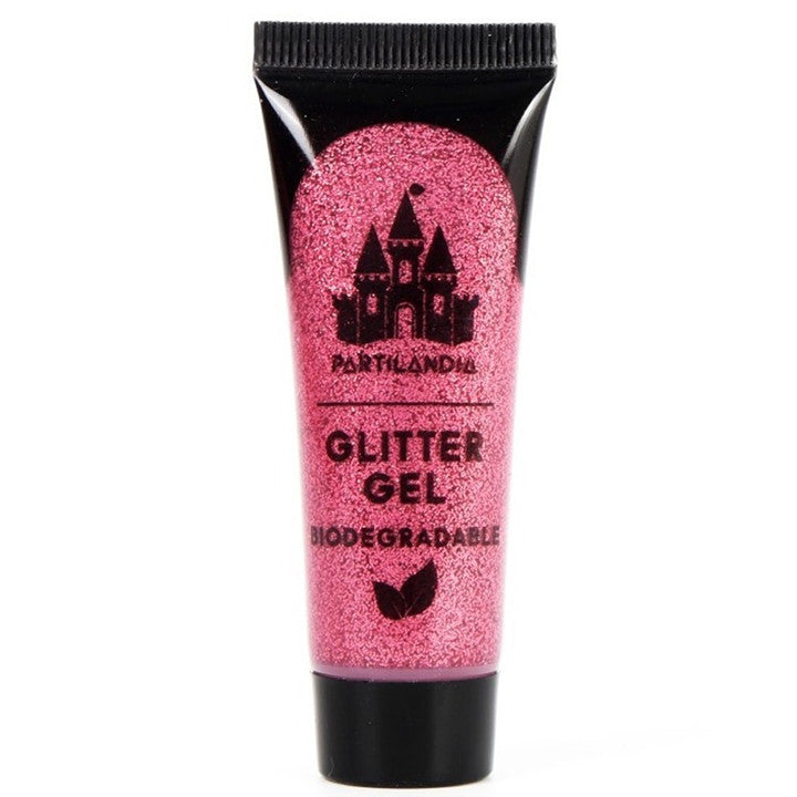 Glitzer-Gel biologisch abbaubar rosa 