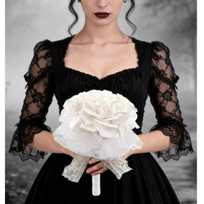 Deluxe-Strauß mit weißen Rosen