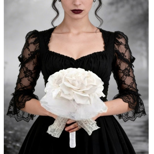 Deluxe-Strauß mit weißen Rosen