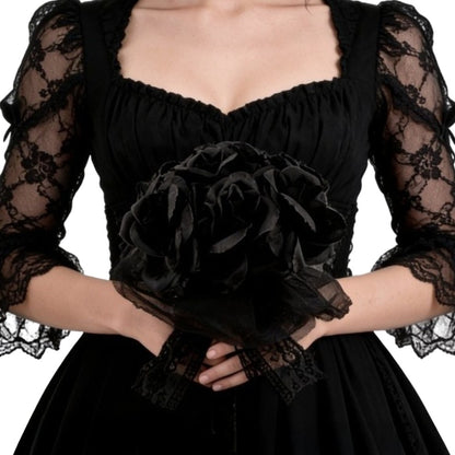 Deluxe-Schwarze-Rosen-Strauß
